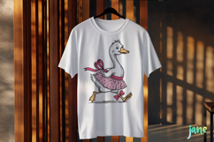 Silly Goose SVG PNG Sublimation Clipart Product Image 3