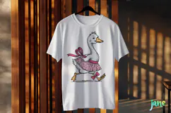 Silly Goose SVG PNG Sublimation Clipart Product Image 3