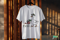 Silly Goose SVG PNG Sublimation Clipart Product Image 3