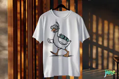 Silly Goose SVG PNG Sublimation Clipart Product Image 3