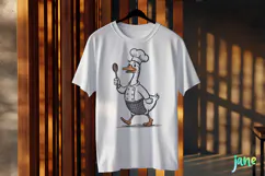 Silly Goose SVG PNG Sublimation Clipart Product Image 3