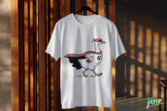 Silly Goose SVG PNG Sublimation Clipart Product Image 3