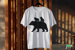 Mama Bear SVG PNG Clipart Product Image 3