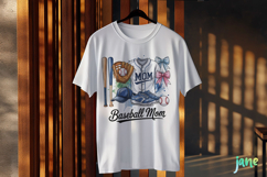 Baseball Mom Brushstroke Sublimation Bundle Product Image 3