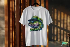 Bass Beast Bass Fishing Funny Quotes Product Image 3