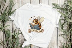 Bee Knowledge Sublimation Clipart Product Image 3