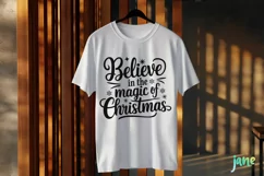 Believe In The Magic Of Christmas SVG PNG Product Image 3