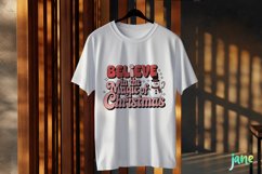Believe In The Magic Of Christmas Sublimation Product Image 2
