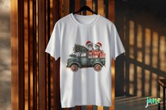 Cats Christmas Sublimation Clipart Product Image 3