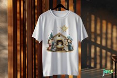 Chibi Nativity Christmas Sublimation Product Image 3
