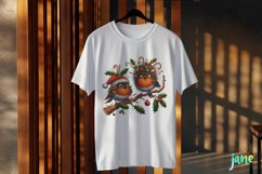 Christmas Birds Sublimation Clipart Product Image 3