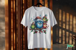 Christmas Birds Sublimation Clipart Product Image 3