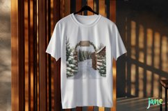 Christmas Farm Sublimation Clipart Product Image 3