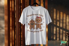 Gingerbread Spice Christmas Gingerbread Sublimation Product Image 3