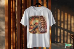 Christmas Girl Sublimation Clipart Product Image 3