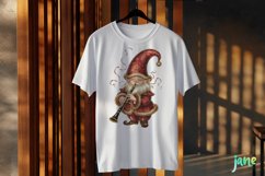 Christmas Gnome Musicians Sublimation Clipart Product Image 3