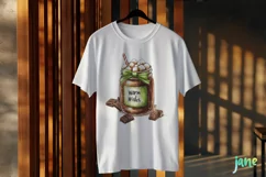 Christmas Hot Cocoa Mason Jar PNG Clipart Product Image 3