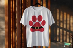 Christmas Paws Sublimation Clipart Product Image 3