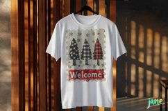 Christmas Postage Stamp Sublimation Product Image 3