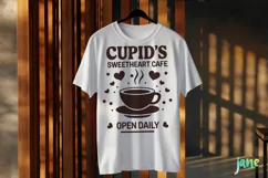 Cupid's Sweetheart Cafe SVG PNG Product Image 3