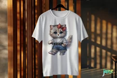 Cute Kitten Valentine's Day PNG Clipart Product Image 3