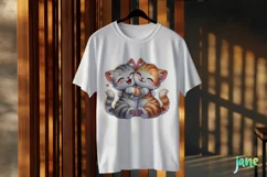 Cute Kitten Valentine's Day PNG Clipart Product Image 3