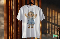 Cute Little Baby Sublimation Clipart Product Image 3