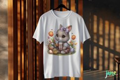 Easter Bunny Clipart Sublimation Product Image 3