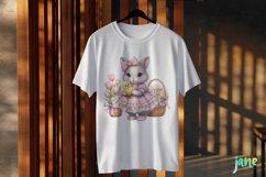 Easter Bunny Clipart Sublimation Product Image 3