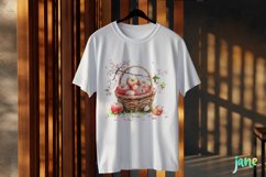 Easter With Spring Flowers Clipart Product Image 3