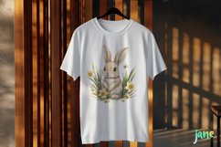 Easter With Spring Flowers Clipart Product Image 3