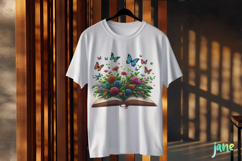 Floral Book PNG Clipart Product Image 3