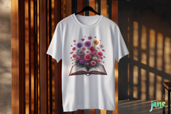 Floral Book PNG Clipart Product Image 3