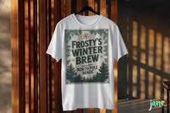 Frosty's Winter Brew Label Sublimation Product Image 3