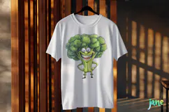 Funny Kohlrabi - Funny Fruits & Vegetables Clipart Product Image 3