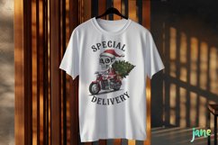 Special Delivery Funny Skeleton Christmas PNG Clipart Product Image 3