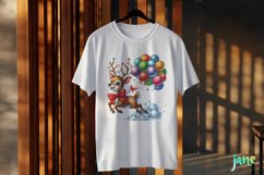 Funny Watercolor Christmas Sublimation Product Image 3