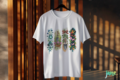 Garden Brushstroke Clipart Sublimation Product Image 3