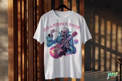 Grandpa's Rock Funny Skeleton Father's Day Product Image 2