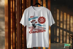 Hot Bookish Summer Vintage Girl Quotes Clipart Product Image 3