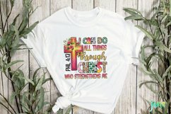 I Can Do Alll Things Through Christ PNG Sublimation Product Image 2