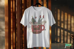 Just A Girl Who Loves Christmas Retro Christmas Clipart Product Image 3