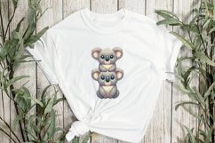 Stack Of Koalas Sublimation Clipart Product Image 3