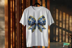Rhinestone Bow Tie LAR Football Team Clipart Product Image 3