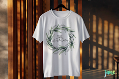 May - Watercolor Lily of the Valley Birth Month Flower Clipa Product Image 2
