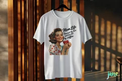 Mom Life Powered By Love And Fueled By Coffee PNG Product Image 2