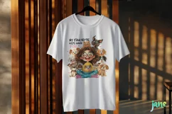 My Favorite Kids Have Fur Funny Woman Product Image 2
