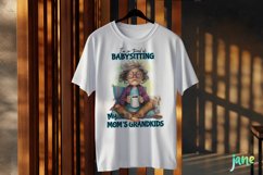 My Mom's Grandkid Funny Woman Quote Product Image 3
