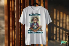 My Mom's Grandkid Funny Woman Quote Product Image 3