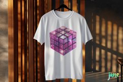 Neon Retro Pink Elements Sublimation Product Image 3